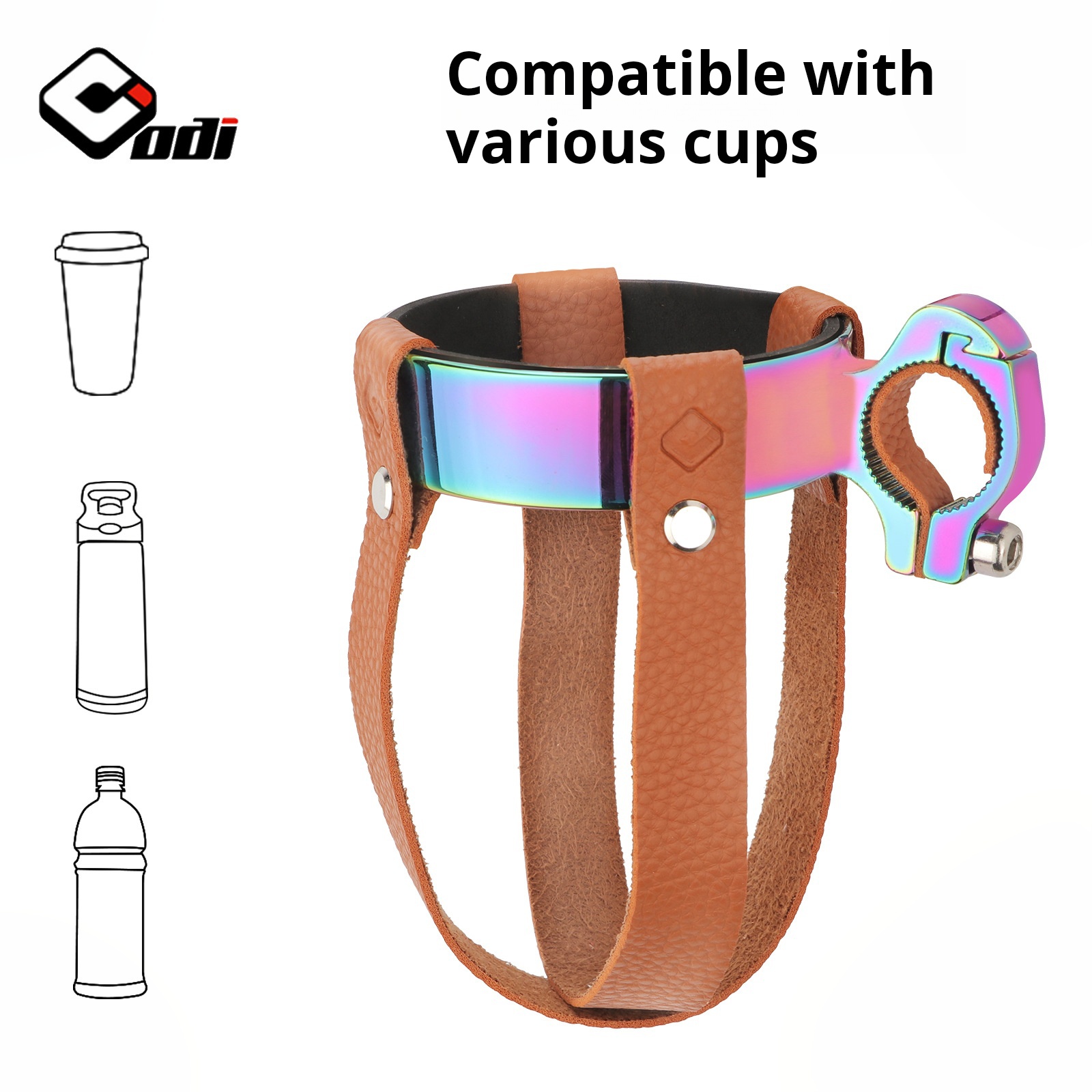 Coffee Equipment Holder - ODI 레트로 자전거 물병 케이지 알루미늄