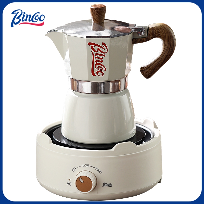 Coffee Equipment For Home - 빈쿠 모카포트와 전기 스토브 콤보 에스프레소