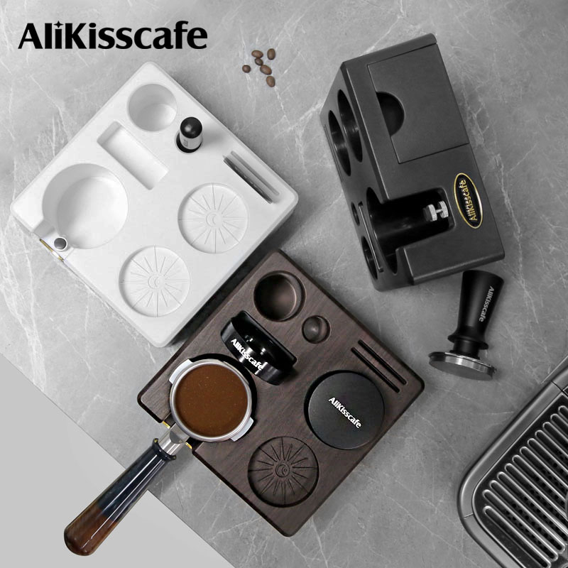 Coffee Equipment Holder - AliKisscafe 커피 탬핑 스테이션 Portafilter 홀더