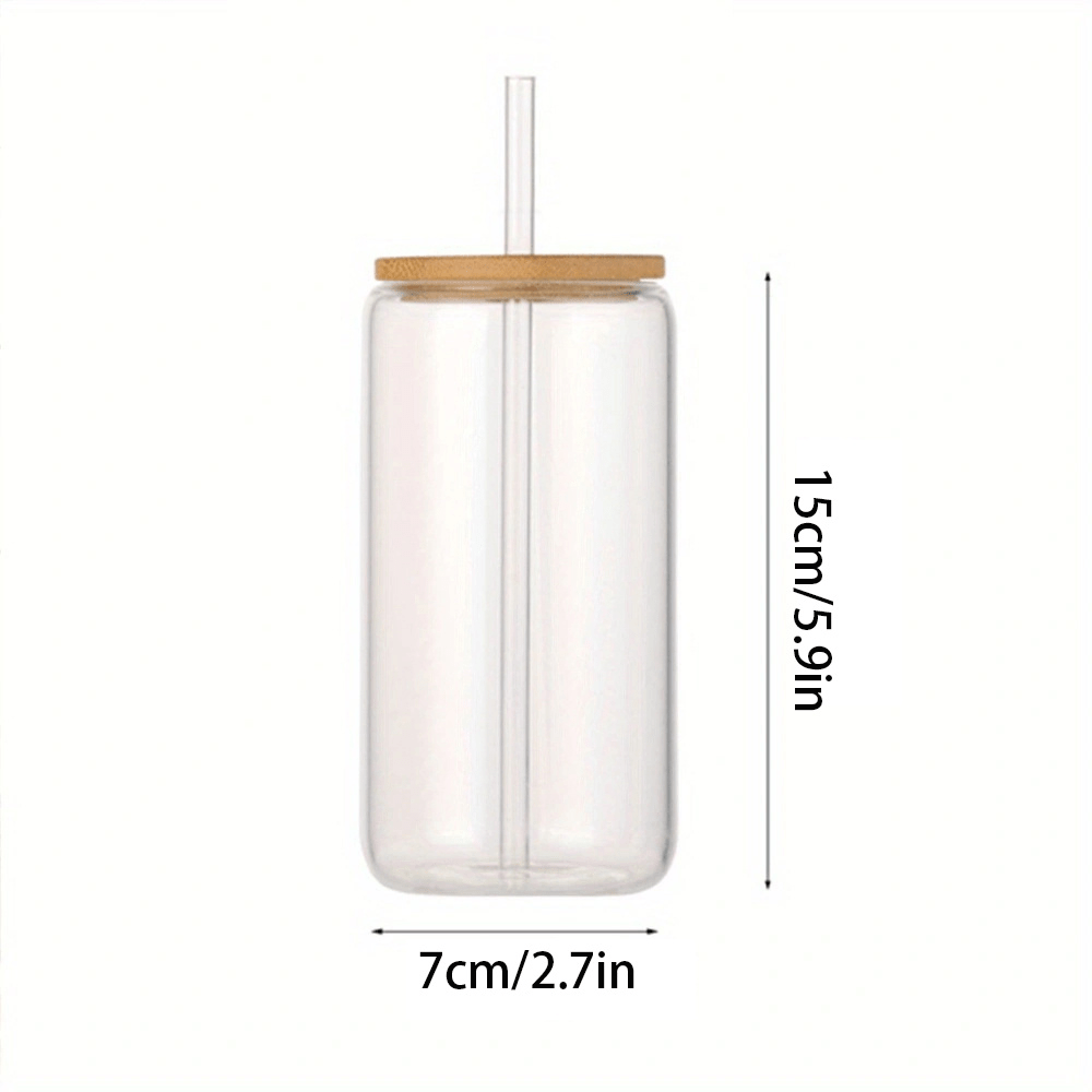 맞춤 제작 탄생화 이름 글라스 캔 컵, 대나무 뚜껑과  - Coffee Equipment Usa 리뷰 및 가격