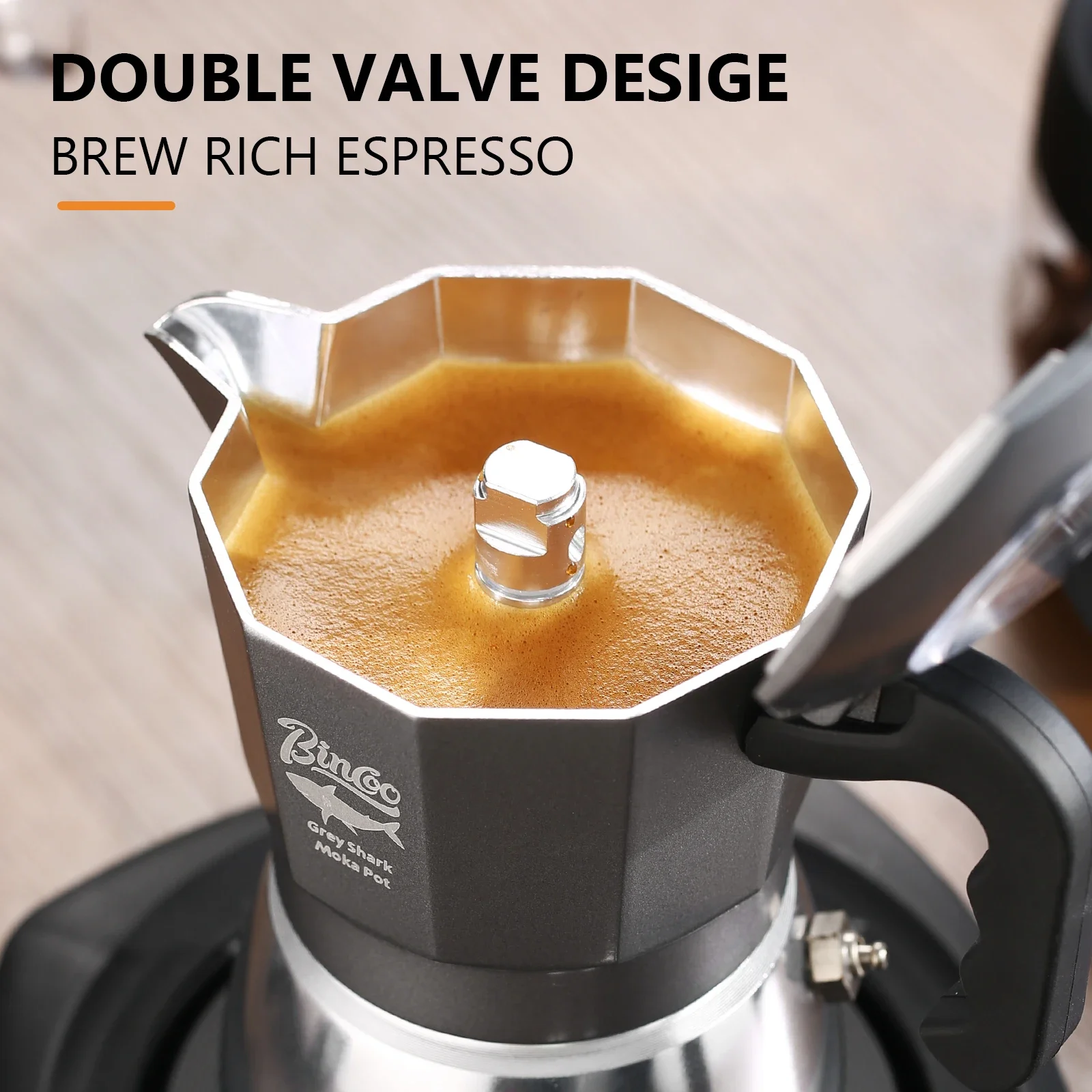 빈쿠 2컵 더블 밸브 모카포트 알루미늄 합금 커피포트  - Coffee Equipment For Home 리뷰 및 가격