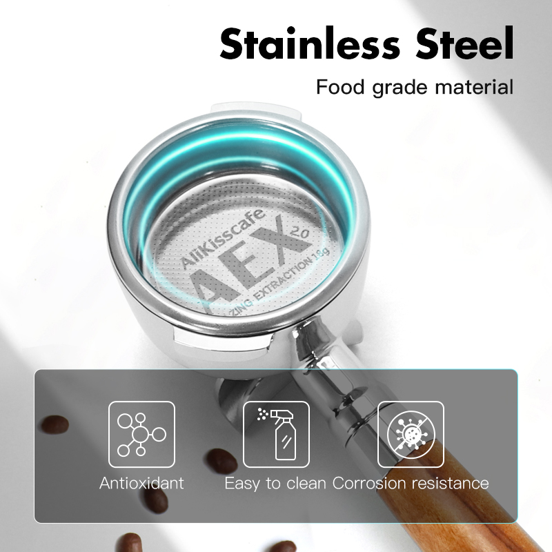 AliKisscafe 58MM 커피 포터필터, 가기아  - Coffee Equipment For Home 리뷰 및 가격