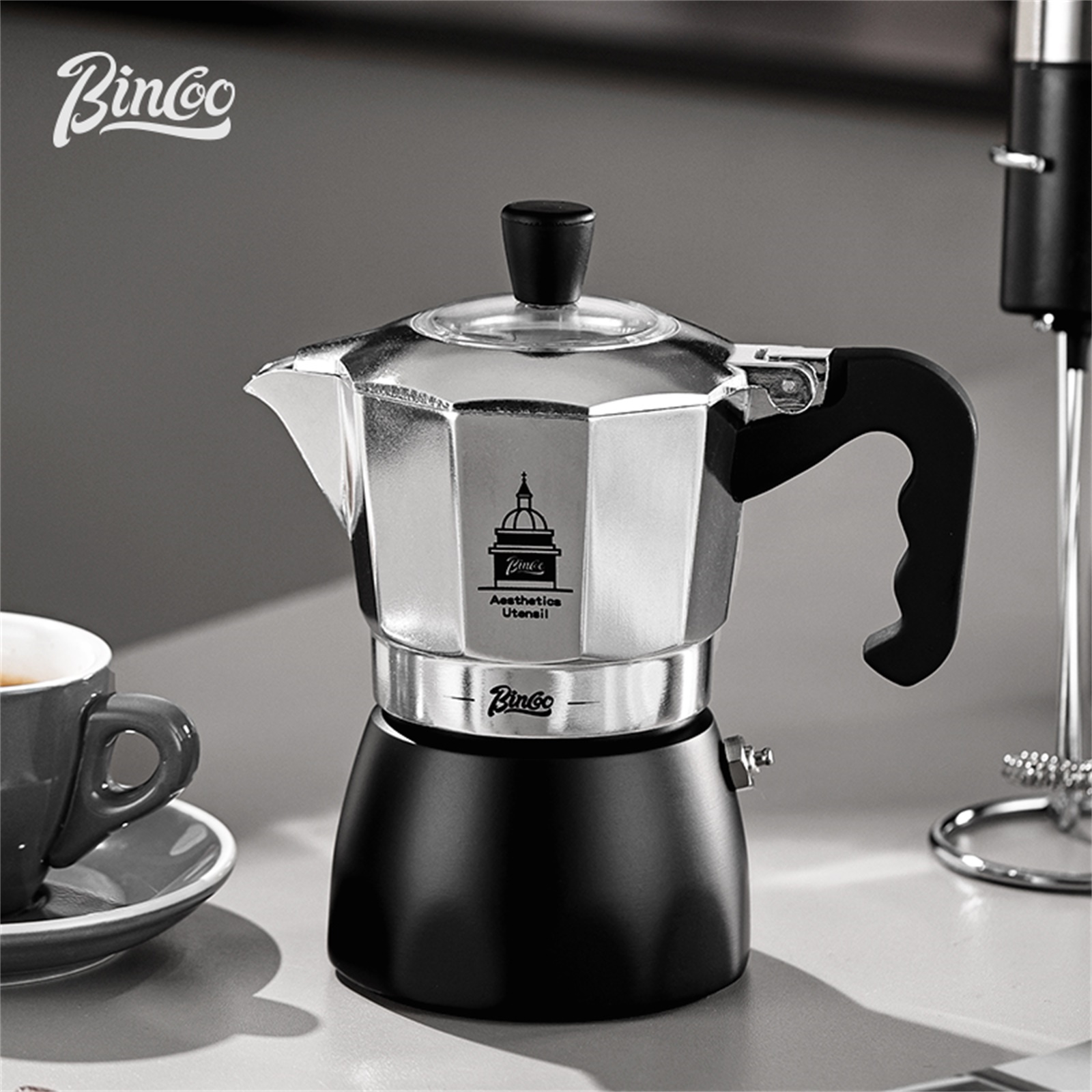 BINCOO 더블 밸브 모카 포트, 에스프레소 추출 커 - Coffee Equipment For Home 리뷰 및 가격