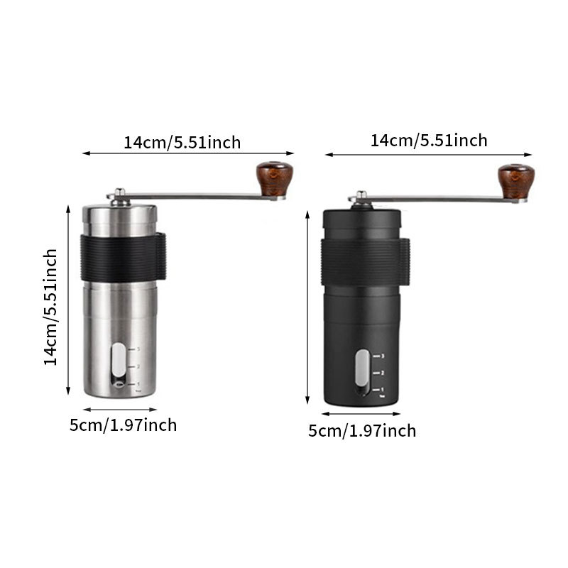 휴대용 수동 커피 머신(실리콘 커버 포함), 커피 그라 - Coffee Equipment Grinder 리뷰 및 가격