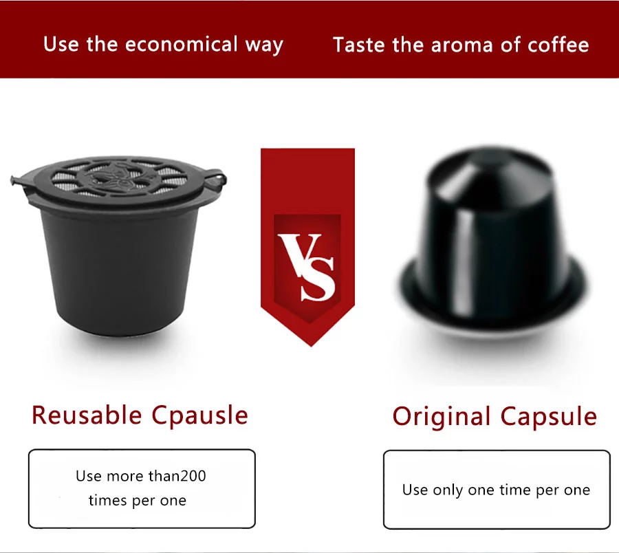 스테인레스 필터 메쉬가 있는 네스프레소 머신용 재사용  - Coffee Equipment For Home 리뷰 및 가격