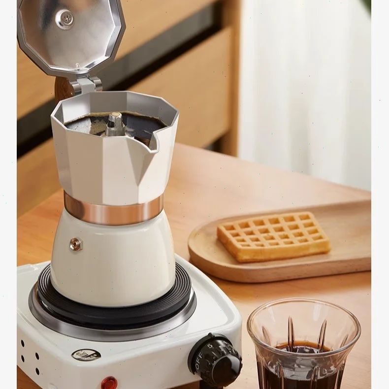 둥근 바닥 모카포트 싱글 밸브 소형 가정용 커피 메이커 - Coffee Equipment For Home 리뷰 및 가격